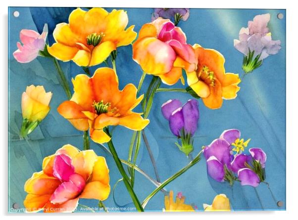 Springtime Perfection  Acrylic by Beryl Curran