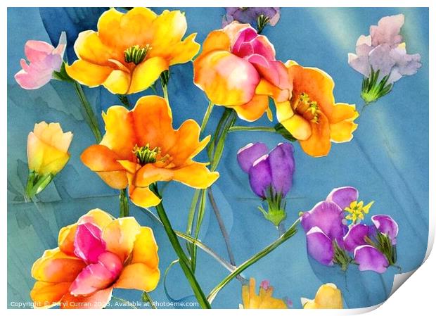 Springtime Perfection  Print by Beryl Curran