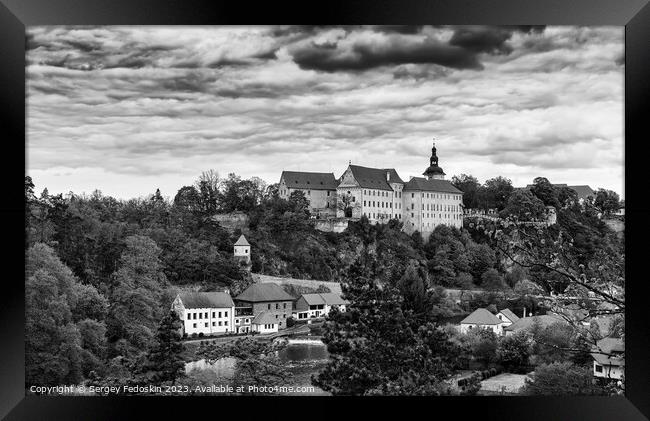 Castle Bechyne. Czechia. Framed Print by Sergey Fedoskin