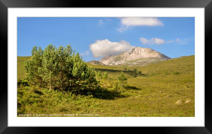 Beinn Eighe Framed Mounted Print by Darrell Evans