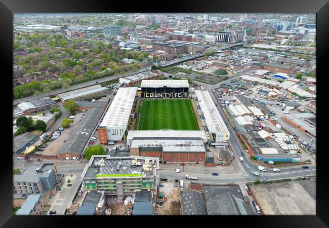 Meadow Lane Notts County Framed Print by Apollo Aerial Photography