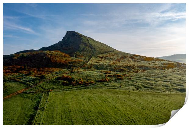 Roseberry Topping: Stunning Hilltop Views. Print by Steve Smith