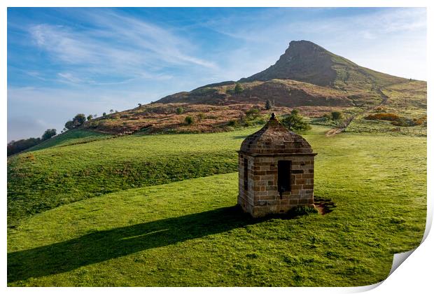 Roseberry Topping North Yorkshire Print by Steve Smith