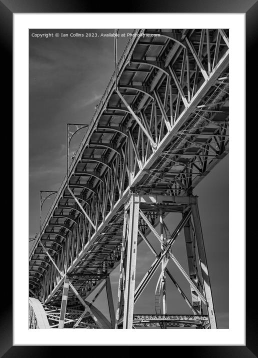 Dom Luis I Bridge, Porto Framed Mounted Print by Ian Collins