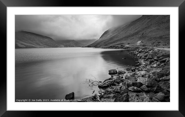 Majestic Loch Lee in Glen Esk Framed Mounted Print by Joe Dailly