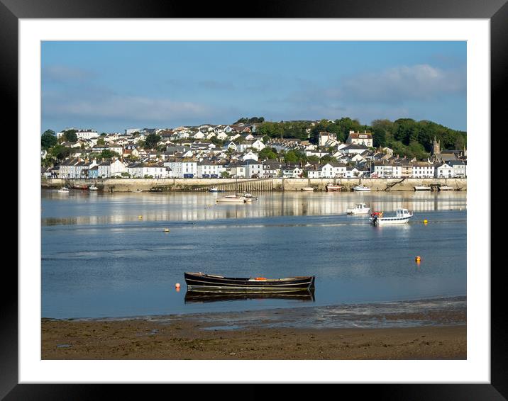 Appledore reflections Framed Mounted Print by Tony Twyman