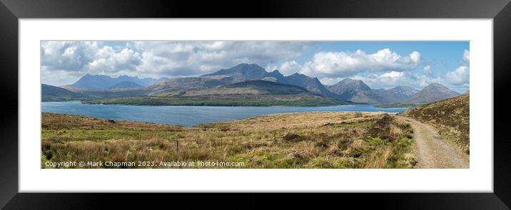 Cuillin panorama, Isle of Skye Framed Mounted Print by Photimageon UK