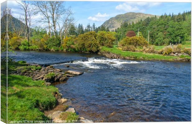 River Eachaig Canvas Print by RJW Images