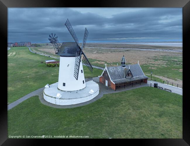 Lytham Windmill  Framed Print by Ian Cramman