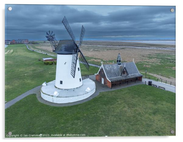Lytham Windmill  Acrylic by Ian Cramman
