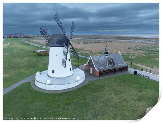 Lytham Windmill  Print by Ian Cramman