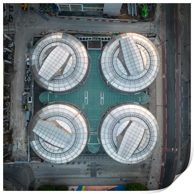 The National Centre for Popular Music Print by Apollo Aerial Photography