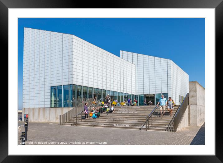 Turner Contemporary Margate Framed Mounted Print by Robert Deering