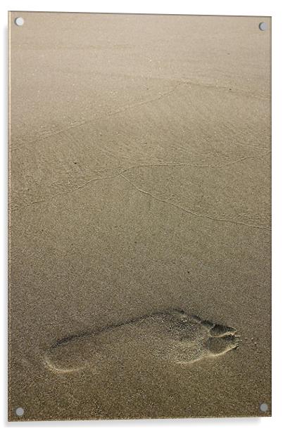 Footprint Acrylic by Stanislovas Kairys