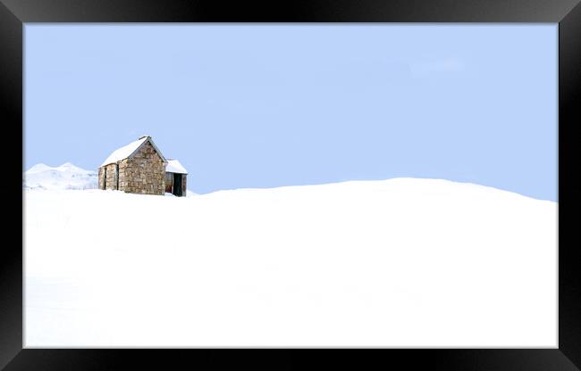 Winter at the bothy fine art  Framed Print by JC studios LRPS ARPS
