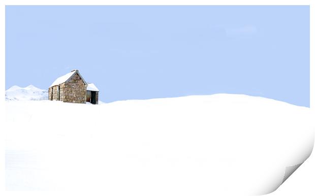 Winter at the bothy fine art  Print by JC studios LRPS ARPS