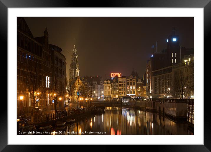 Singel before Sunrise Framed Mounted Print by Jonah Anderson Photography