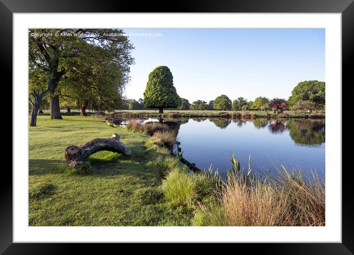 Early morning paradise Framed Mounted Print by Kevin White