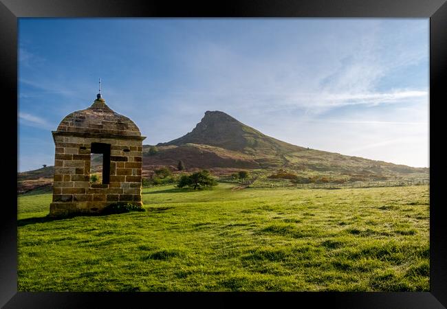 Roseberry Topping: Iconic Views Await Framed Print by Steve Smith