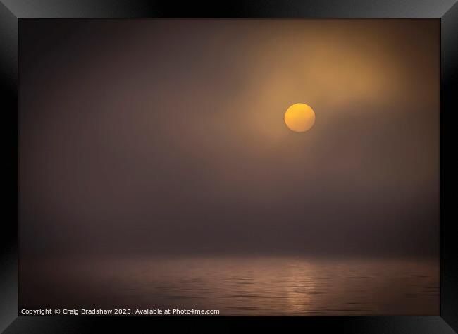 Sun breaking through the mists Framed Print by Epic Sky Media