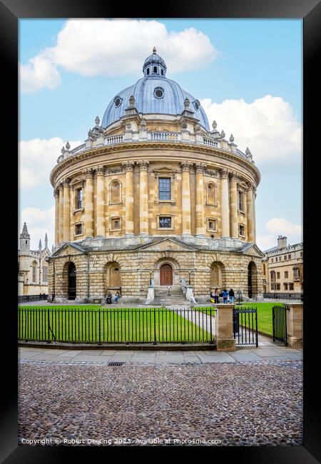 Radcliffe Camera Science Library Oxford Framed Print by Robert Deering