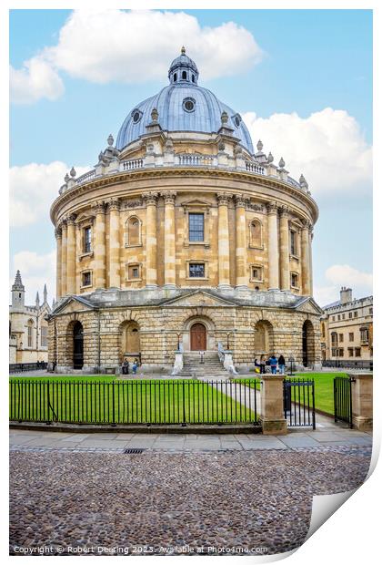 Radcliffe Camera Science Library Oxford Print by Robert Deering