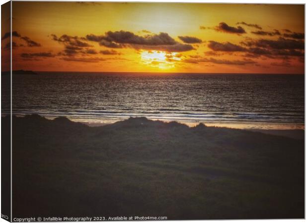 Sunset  Canvas Print by Infallible Photography
