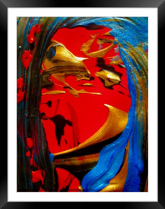 Abstract 632 Framed Mounted Print by Stephanie Moore