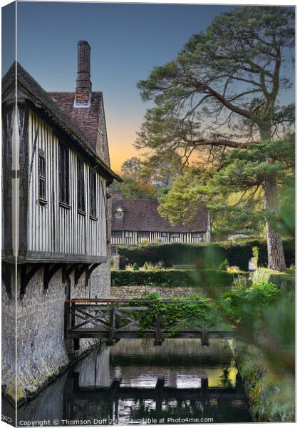 The Manor House Canvas Print by Thomson Duff
