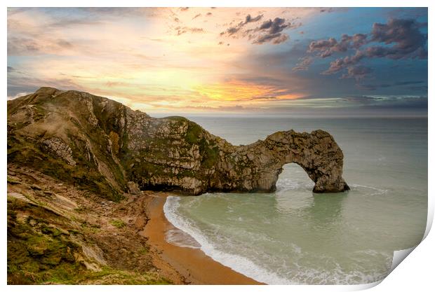 Durdle Door: Iconic Natural Wonder. Print by Steve Smith