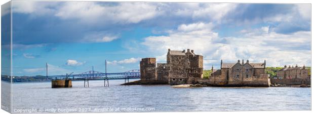 'Historic Blackness Fortress: The Unsailed Ship' Canvas Print by Holly Burgess