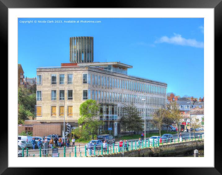 1970's Architecture Framed Mounted Print by Nicola Clark