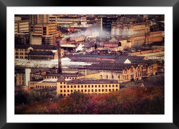 Huddersfield Textile Mills Framed Mounted Print by Alison Chambers