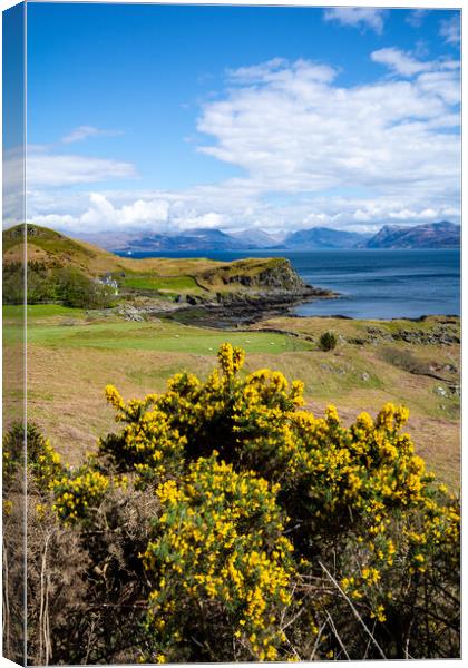 Sleat Isle of Skye: Mesmerizing Beauty Canvas Print by Steve Smith