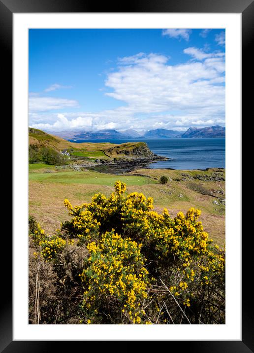 Sleat Isle of Skye: Mesmerizing Beauty Framed Mounted Print by Steve Smith