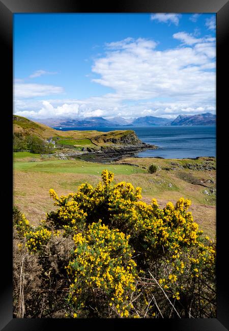 Sleat Isle of Skye: Mesmerizing Beauty Framed Print by Steve Smith