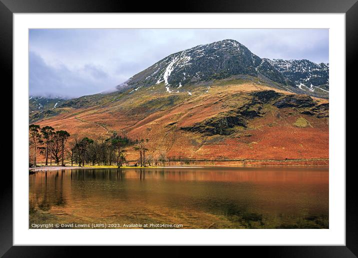 High Stile Buttermere Framed Mounted Print by David Lewins (LRPS)