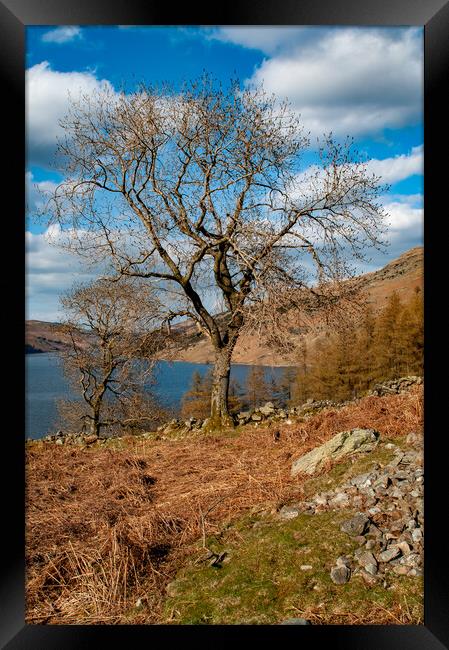 Haweswater: A Serene Reservoir Escape Framed Print by Steve Smith