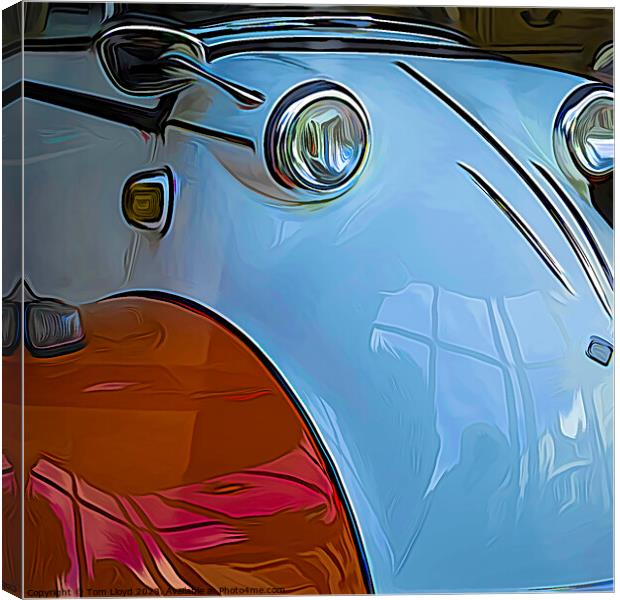 Bubble Car Canvas Print by Tom Lloyd