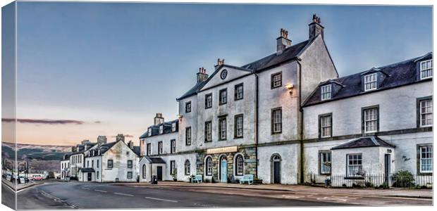 Town of Inveraray Canvas Print by Valerie Paterson