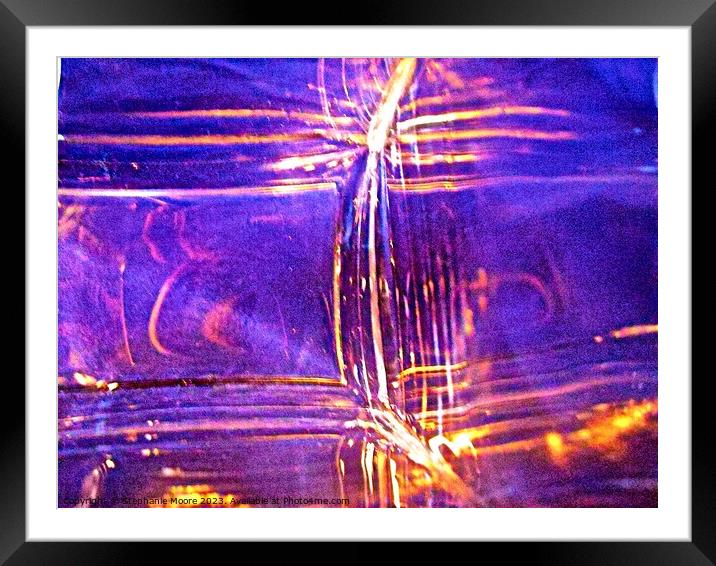 Abstract 634 Framed Mounted Print by Stephanie Moore