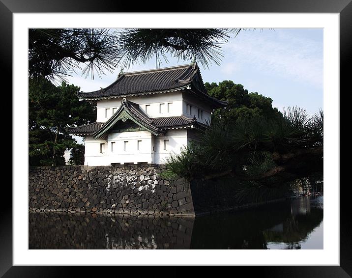 Imperial palace Framed Mounted Print by Hannah Ryder