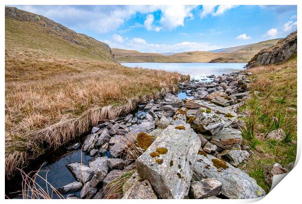 Angle Tarn Pike: A Photographer's Paradise Print by Steve Smith