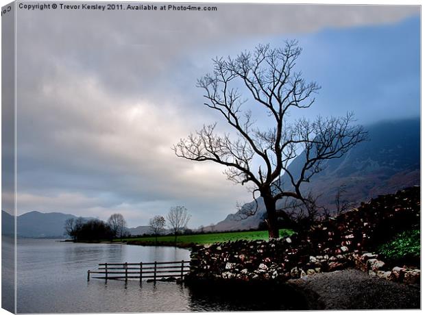Buttermere Views Canvas Print by Trevor Kersley RIP