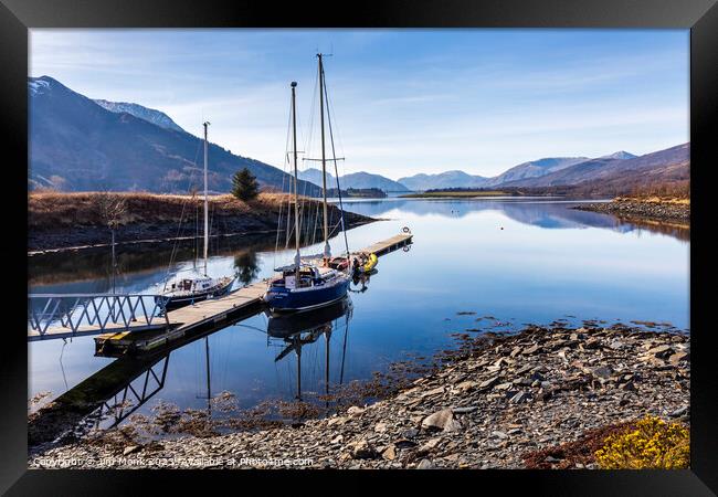 Loch Leven, Ballachulish Framed Print by Jim Monk