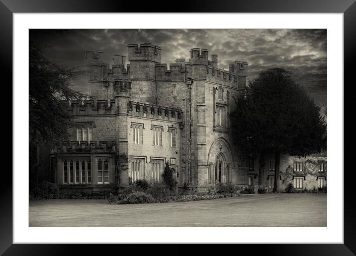 The Hall, Bolton Abbey - Chocolaty Finish Framed Mounted Print by Glen Allen