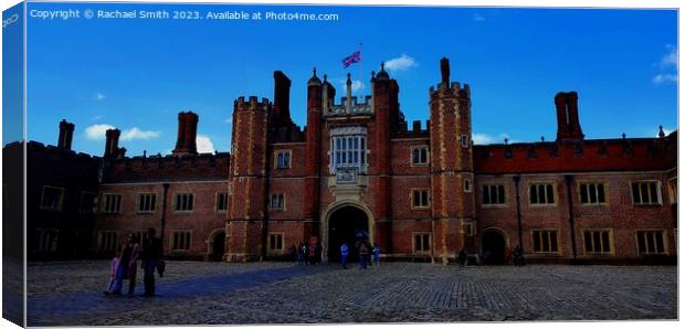 Hampton Court Palace Canvas Print by Rachael Smith