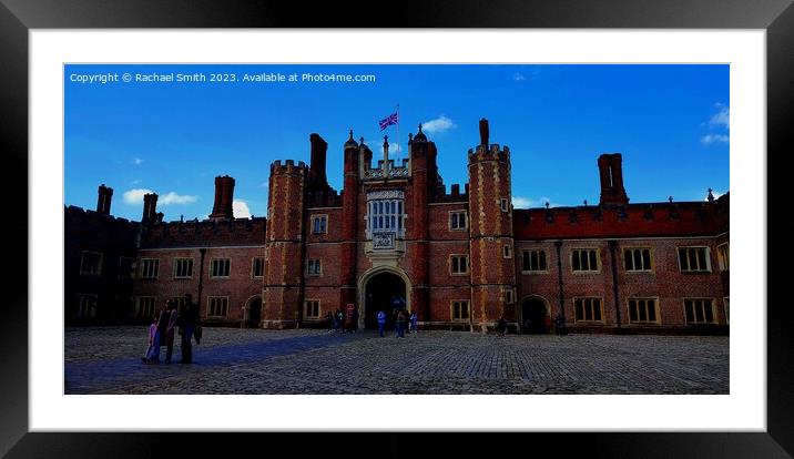 Hampton Court Palace Framed Mounted Print by Rachael Smith
