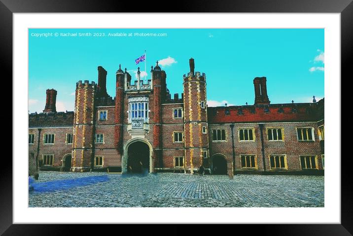 Hampton Court Palace Framed Mounted Print by Rachael Smith