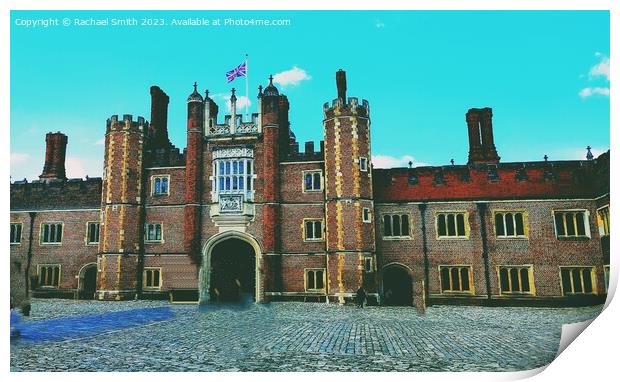 Hampton Court Palace Print by Rachael Smith